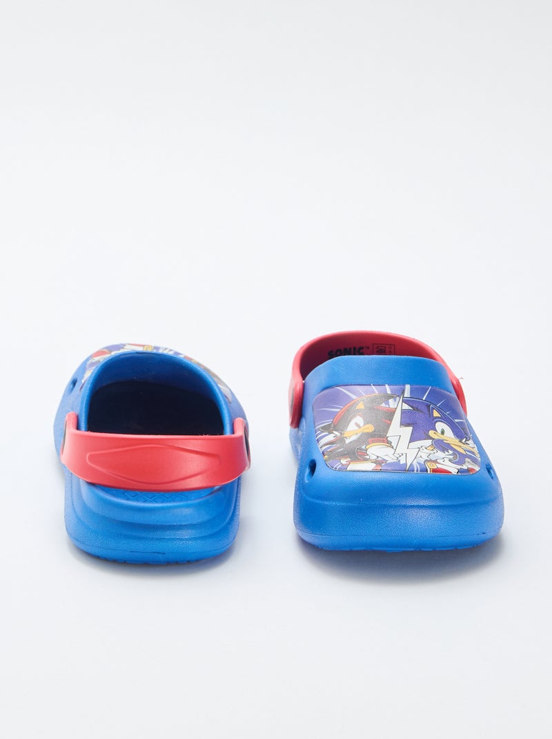 Kunststoff-Clogs 'Sonic' Blau - Kiabi