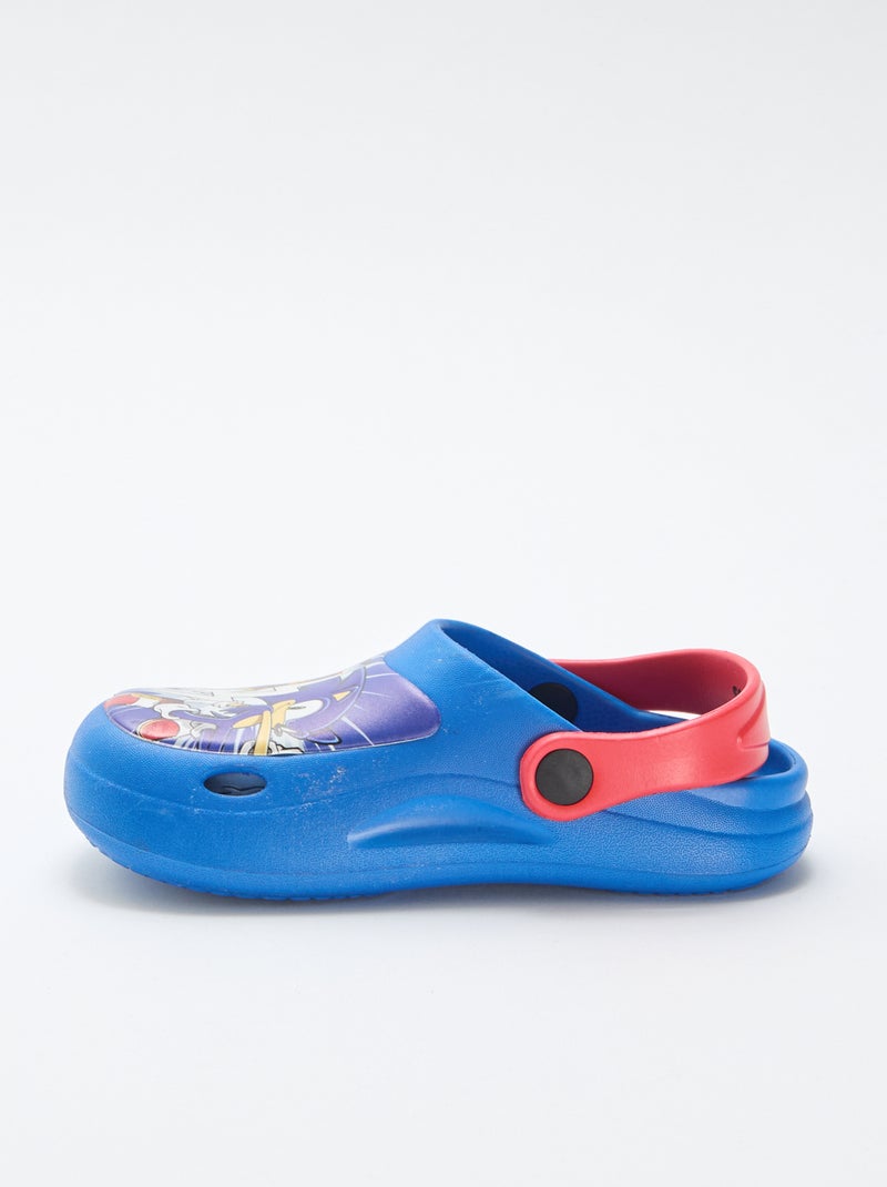 Kunststoff-Clogs 'Sonic' Blau - Kiabi