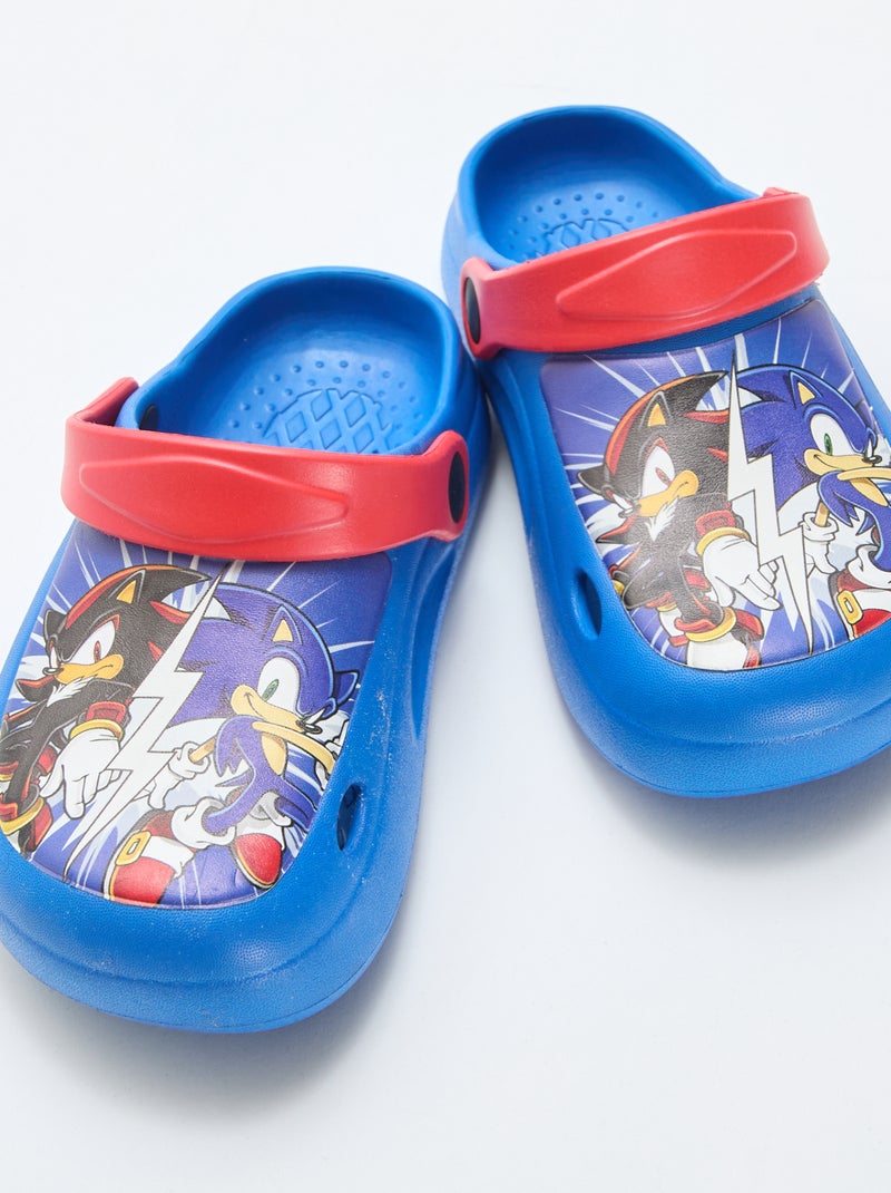 Kunststoff-Clogs 'Sonic' Blau - Kiabi