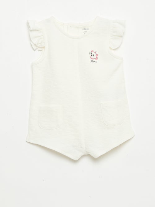 Kurz-Jumpsuit aus Baby-Terry - Kiabi
