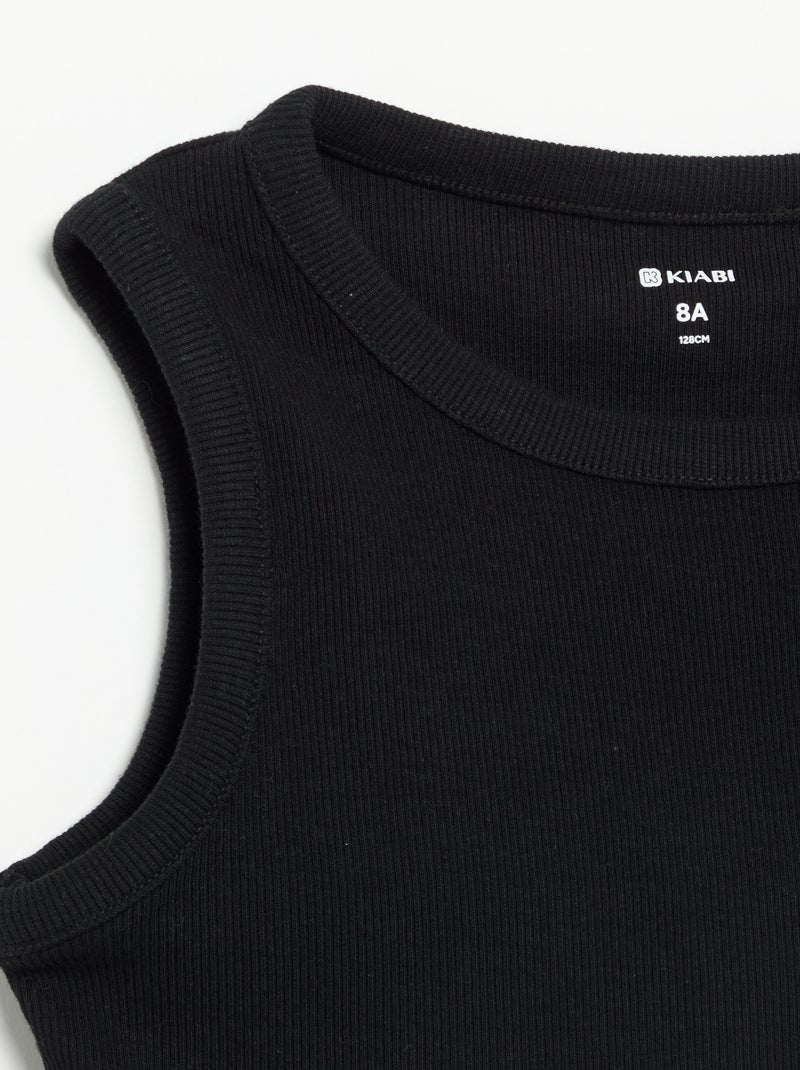 Kurz-Set: Short und Trägertop – 2-teilig Noir - Kiabi