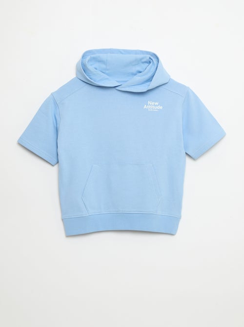 Kurzarm-Hoodie - Kiabi