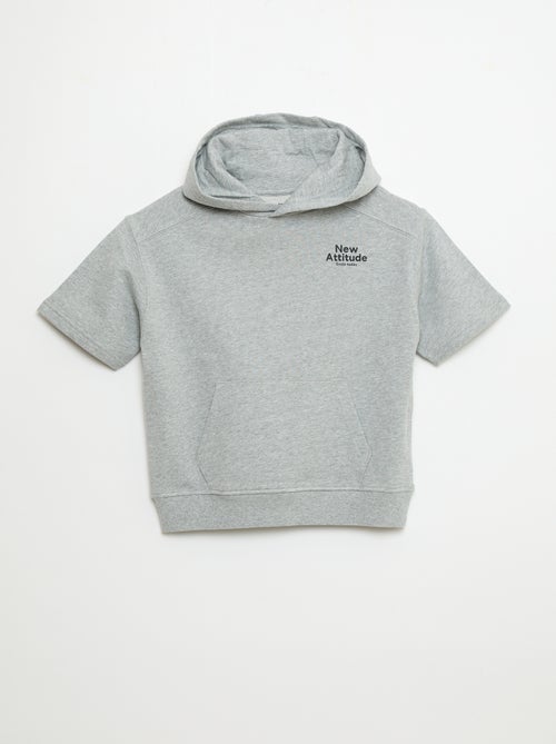 Kurzarm-Hoodie - Kiabi