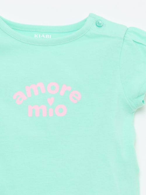 Kurzarm-Jersey-T-Shirt - Kiabi