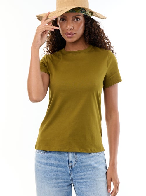 Kurzarm-Jersey-T-Shirt - Kiabi
