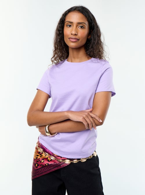 Kurzarm-Jersey-T-Shirt - Kiabi