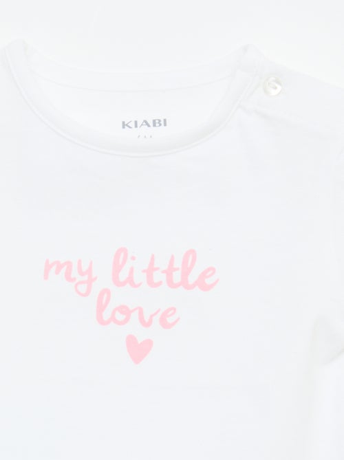 Kurzarm-Jersey-T-Shirt - Kiabi