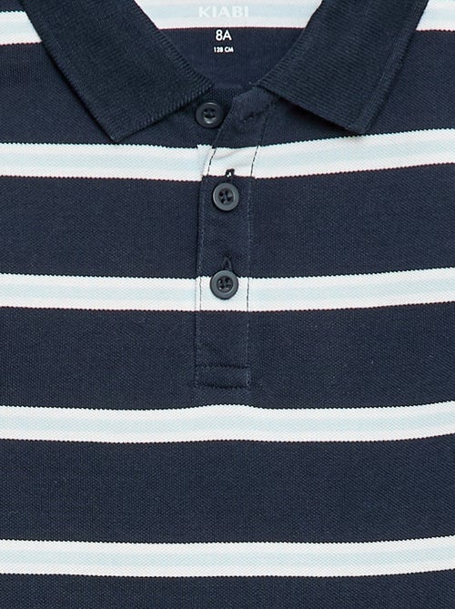 Kurzarm-Polo aus Baumwoll-Piqué - Kiabi