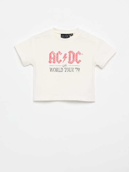 Kurzarm-T-Shirt 'AC DC' - Kiabi Kurzarm-T-Shirt 'AC DC' - Kiabi