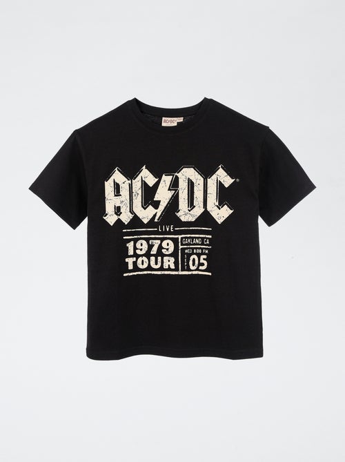 Kurzarm-T-Shirt 'AC/DC' - Kiabi
