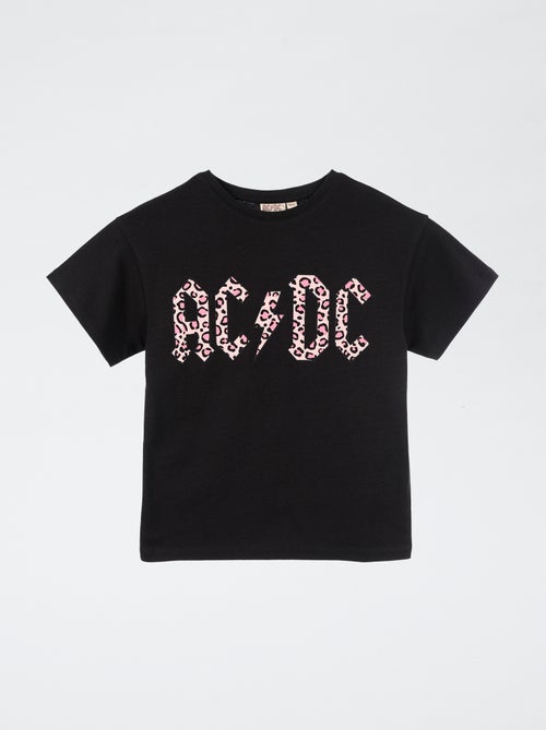 Kurzarm-T-Shirt 'AC/DC' - Kiabi