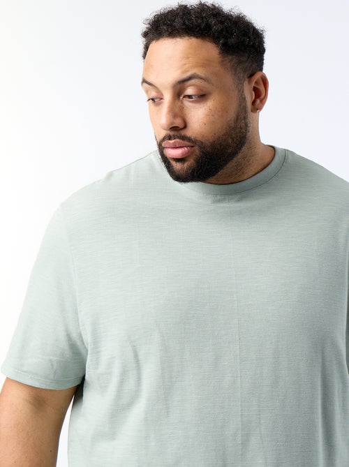 Kurzarm-T-Shirt aus Fantasie-Jersey - Kiabi