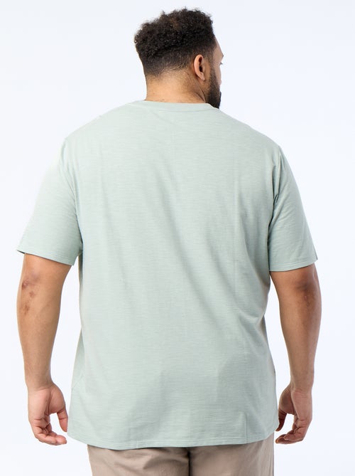 Kurzarm-T-Shirt aus Fantasie-Jersey - Kiabi