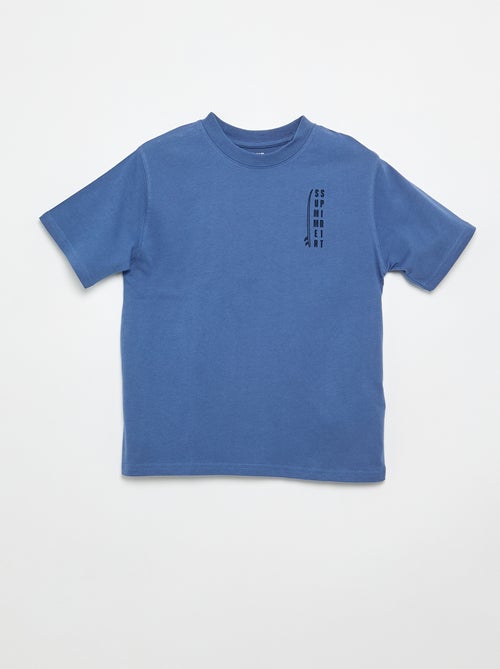 Kurzarm-T-Shirt - Kiabi