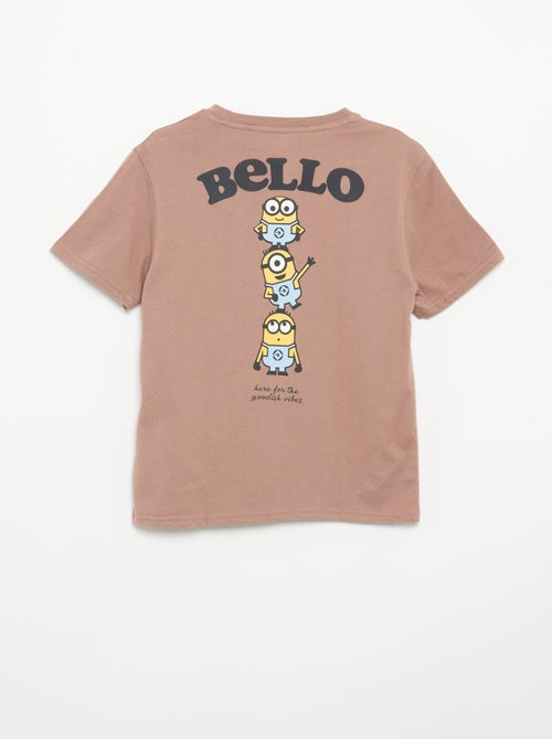 Kurzarm-T-Shirt 'Die Minions' - Kiabi