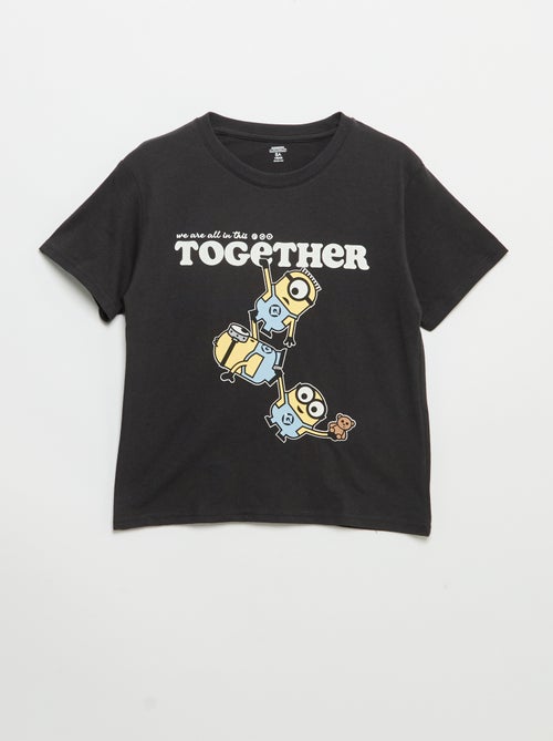 Kurzarm-T-Shirt 'Die Minions' - Kiabi