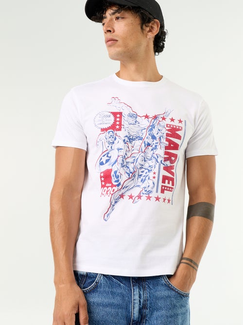 Kurzarm-T-Shirt 'Marvel' - Kiabi
