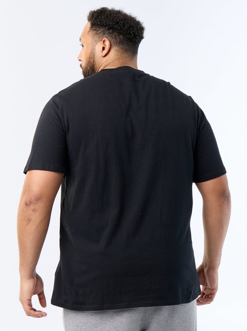 Kurzarm-T-Shirt mit Aufdruck - Kiabi