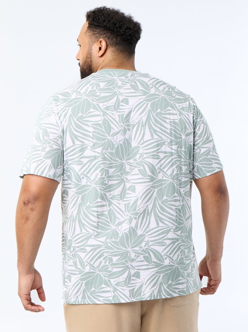 Kurzarm-T-Shirt mit Aufdruck - Kiabi