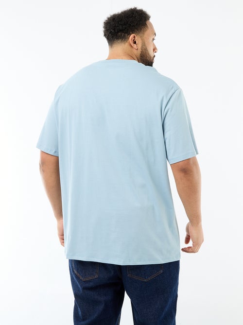 Kurzarm-T-Shirt mit Brusttasche - Kiabi