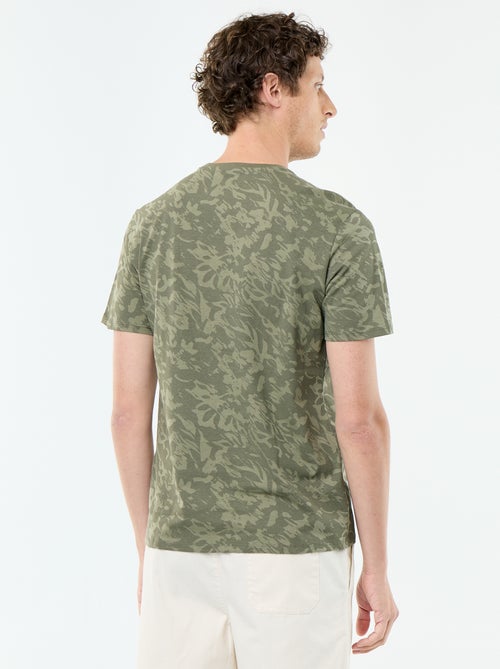 Kurzarm-T-Shirt mit Fantasie-Print - Kiabi