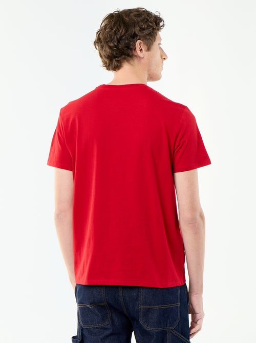 Kurzarm-T-Shirt mit Fantasie-Print - Kiabi