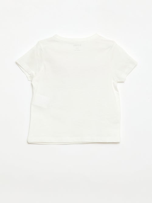 Kurzarm-T-Shirt mit 'Gotte'-Aufdruck - Kiabi