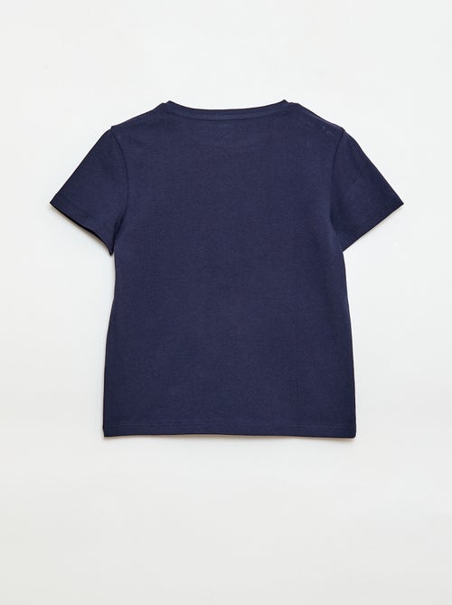 Kurzarm-T-Shirt mit Motiv - Kiabi