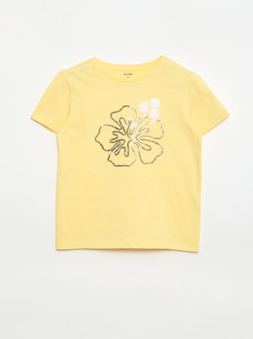 Kurzarm-T-Shirt mit Motiv - Kiabi