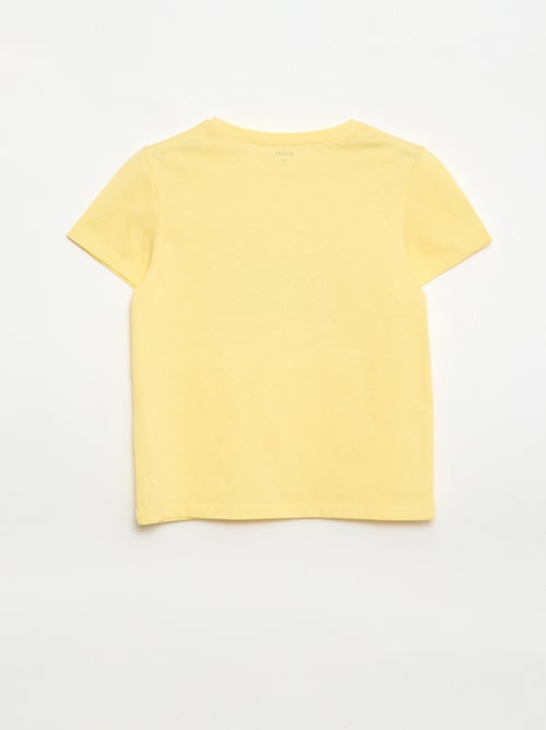 Kurzarm-T-Shirt mit Motiv - Kiabi