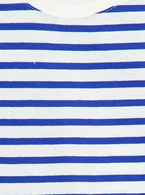 Kurzarm-T-Shirt mit Muster - Kiabi