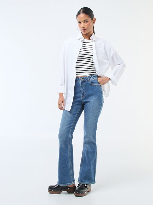 Kurzarm-T-Shirt mit Musterdruck - Kiabi Kurzarm-T-Shirt mit Musterdruck - Kiabi