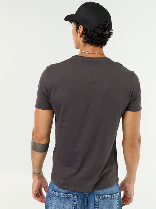 Kurzarm-T-Shirt mit originellem Print - Kiabi