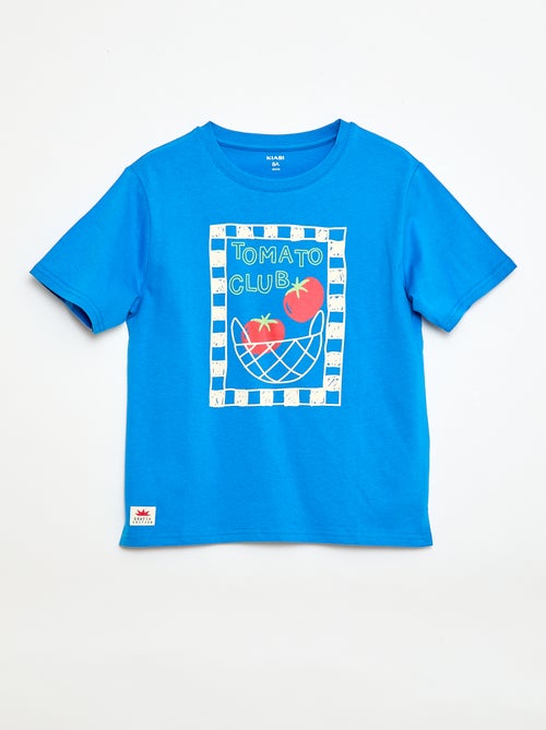 Kurzarm-T-Shirt mit Print - Kiabi