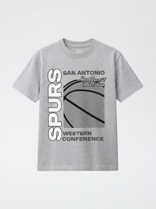 Kurzarm-T-Shirt mit Print - Kiabi