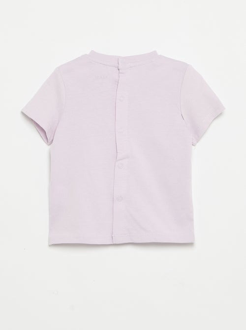 Kurzarm-T-Shirt mit Print - Kiabi Kurzarm-T-Shirt mit Print - Kiabi