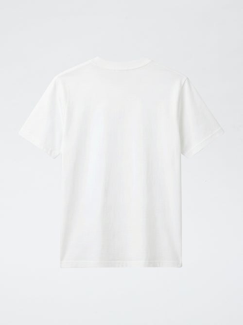 Kurzarm-T-Shirt mit Print - Kiabi