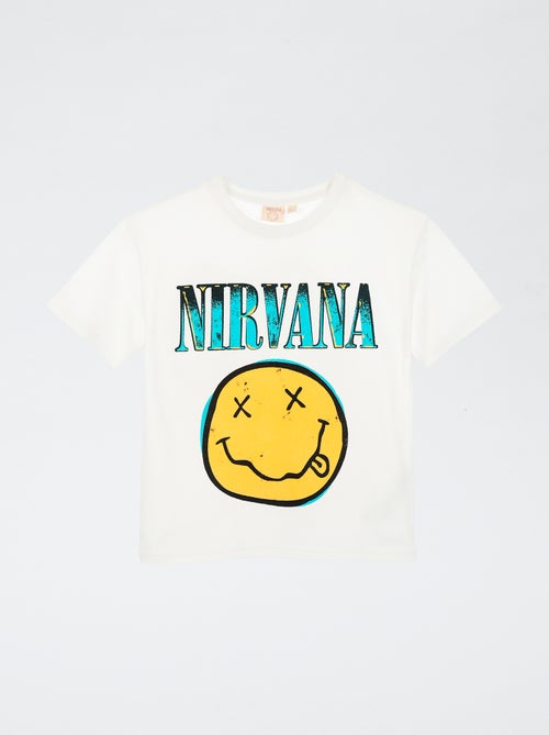 Kurzarm-T-Shirt "Nirvana" - Kiabi