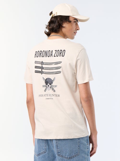 Kurzarm-T-Shirt 'One Piece' - Kiabi