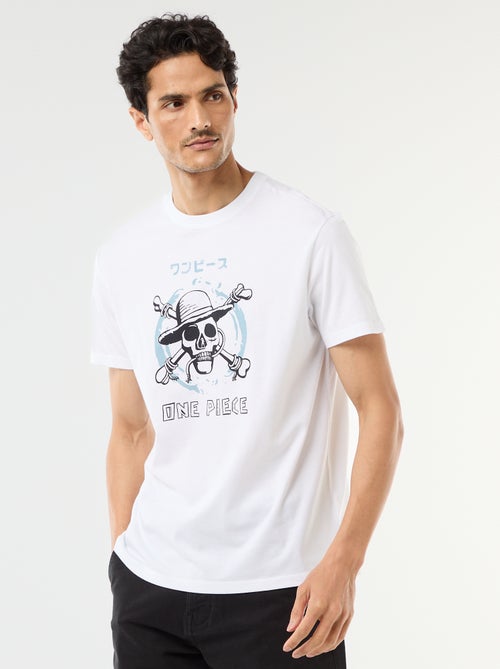 Kurzarm-T-Shirt 'One Piece' - Kiabi