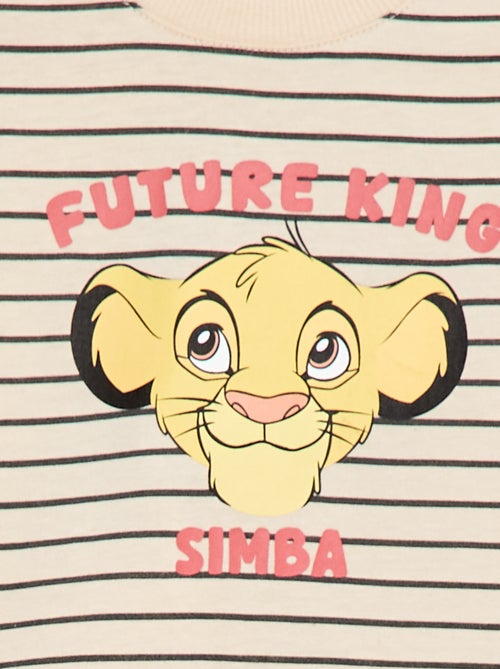 Kurzarm-T-Shirt 'Simba' 'Disney' - Kiabi