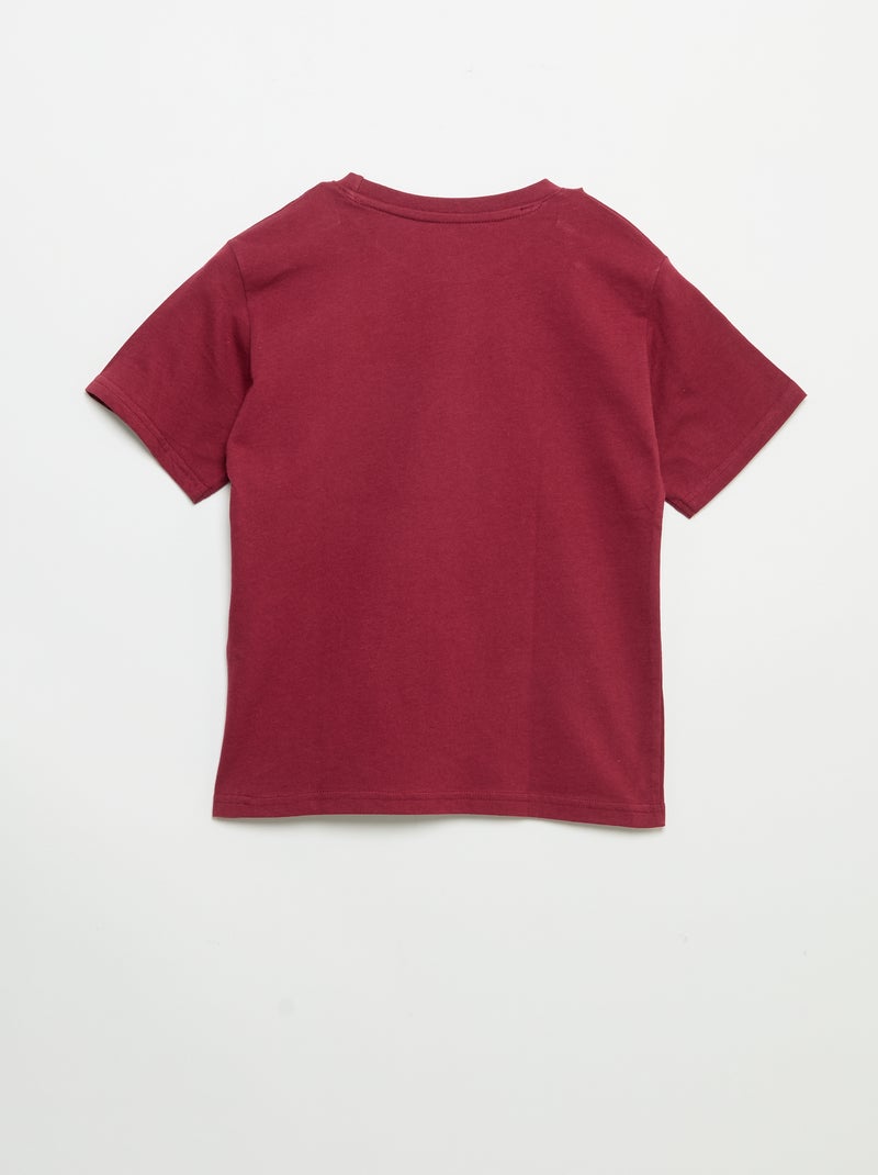 Kurzarm-T-Shirt 'Spider-Man' 'Marvel' Rot - Kiabi