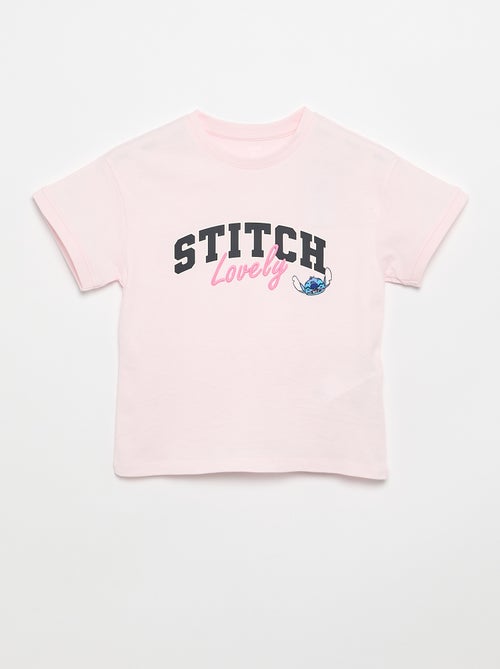 Kurzarm-T-Shirt 'Stitch' - Kiabi