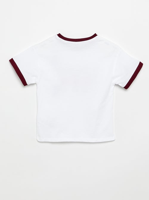 Kurzarm-T-Shirt 'Stitch' - Kiabi