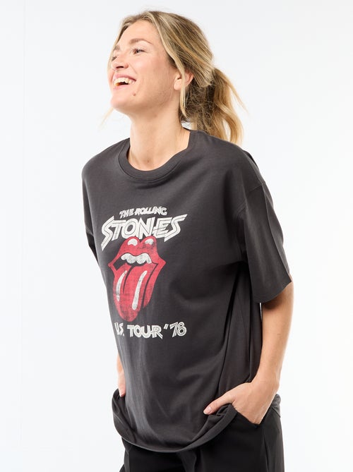 Kurzarm-T-Shirt 'The Rolling Stones' - Kiabi