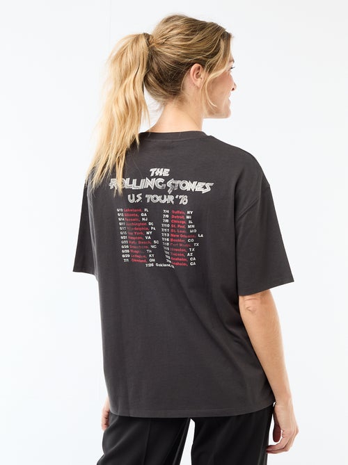 Kurzarm-T-Shirt 'The Rolling Stones' - Kiabi