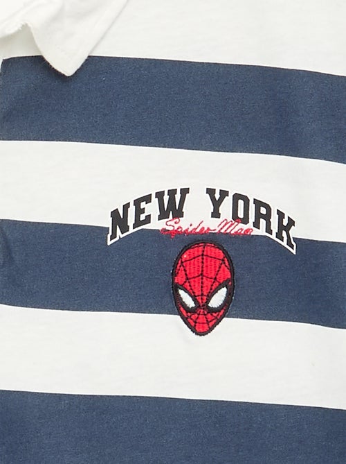 Kurzärmliges gestreiftes 'Marvel' 'Spider-man' Polo - Kiabi