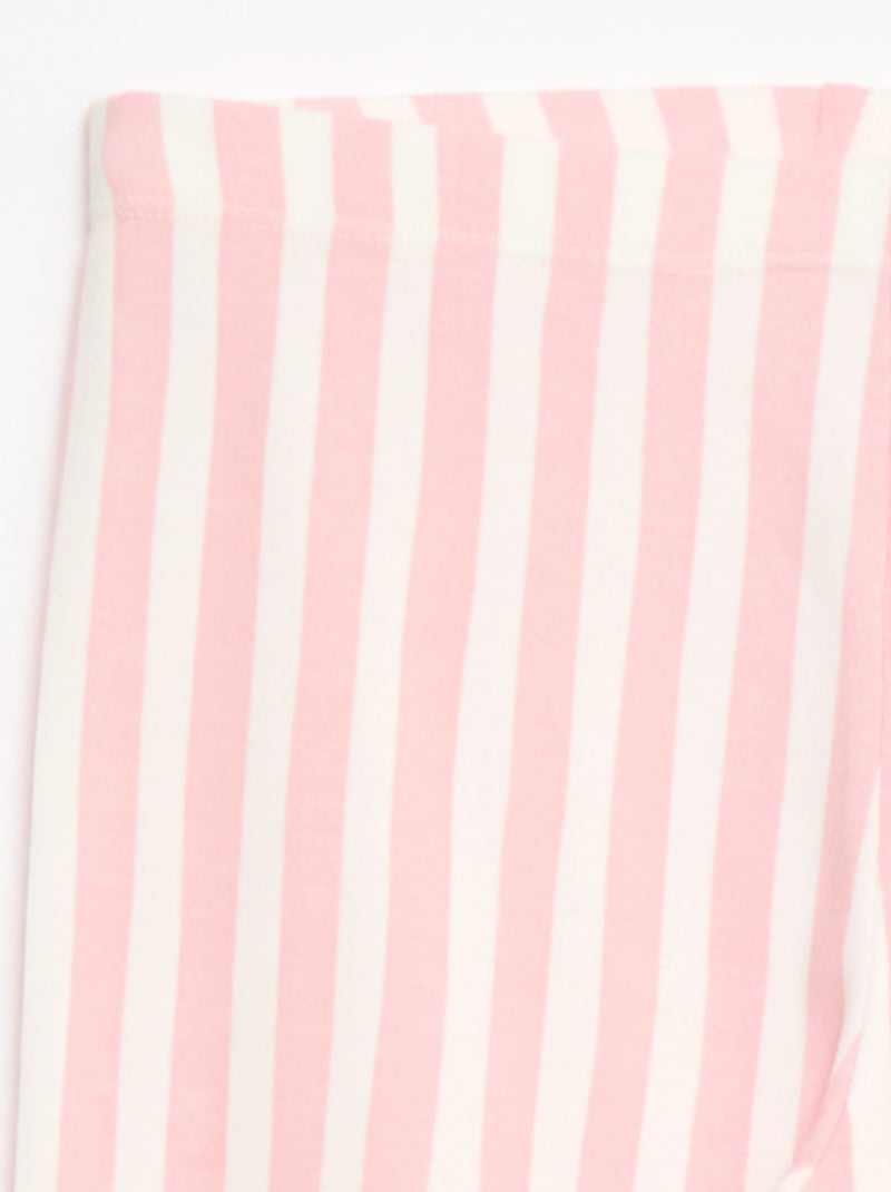 Kurze bedruckte Leggings Rosa - Kiabi