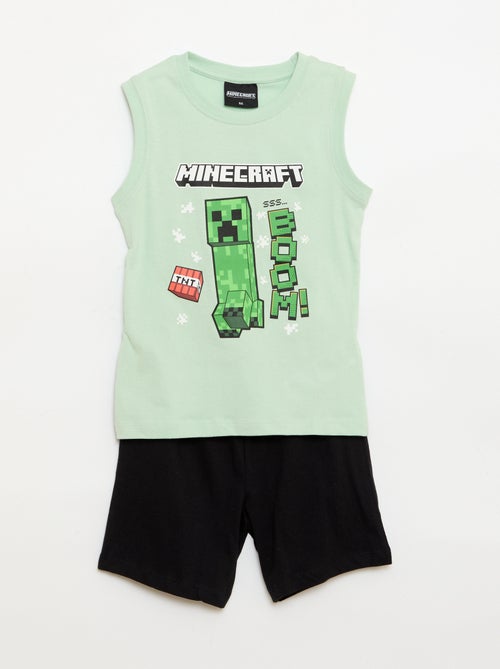 Kurzer Minecraft-Pyjama - Kiabi