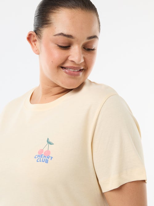 Kurzer Pyjama: T-Shirt und Shorts – 2-teilig - Kiabi